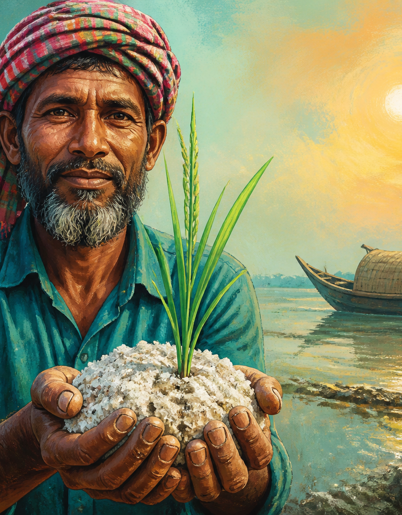 লবণাক্ততার লড়াই: বাংলার উপকূলীয় কৃষিতে ‘নোনতা’ বিপ্লব