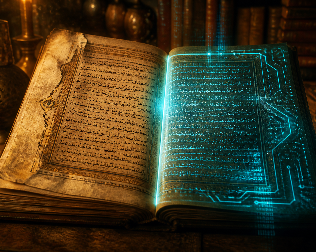 خبايا المخطوطات والذكاء الاصطناعي: هل تُبعث «دار الحكمة» رقمياً؟