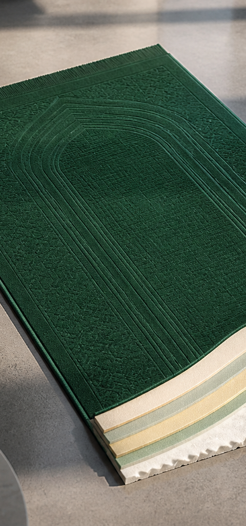 The Geometry of Rest: The Rise of the Ergonomic Prayer Rug