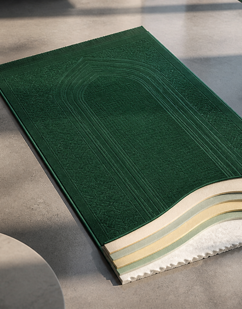 The Geometry of Rest: The Rise of the Ergonomic Prayer Rug
