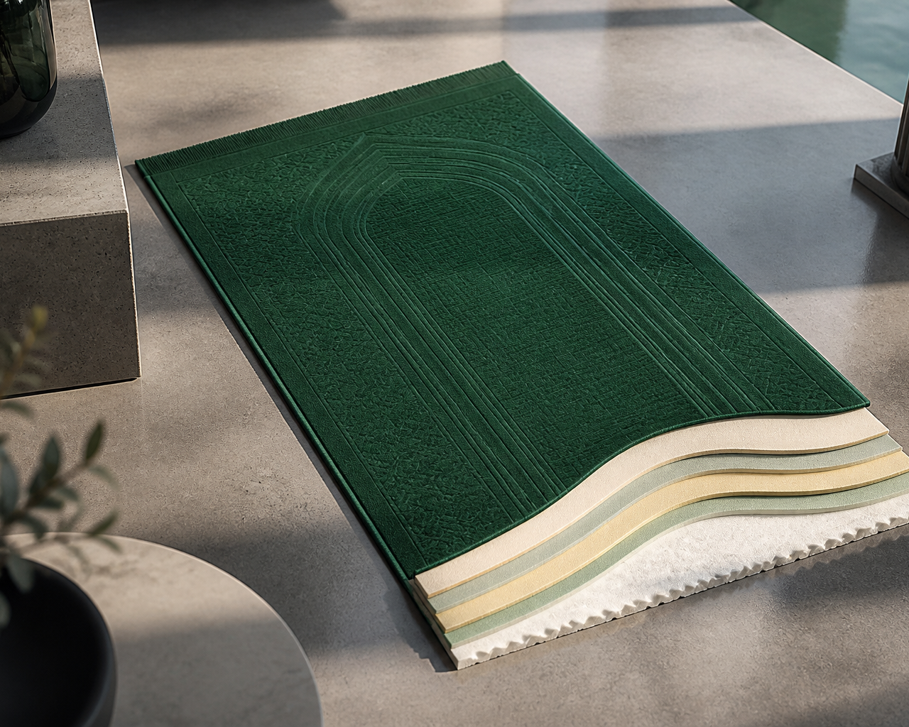 The Geometry of Rest: The Rise of the Ergonomic Prayer Rug