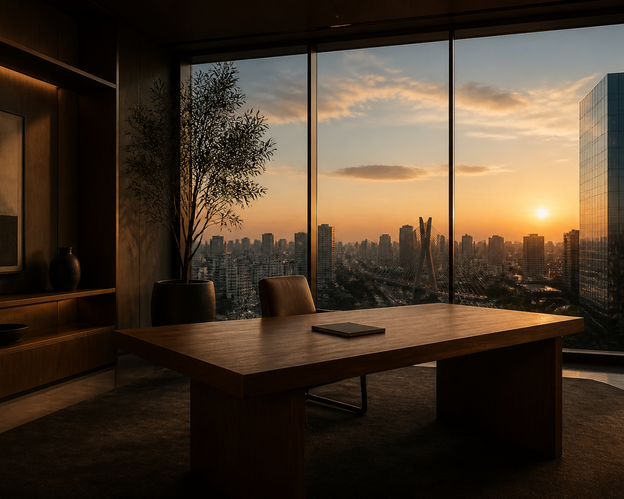 A Arquitetura do Silêncio: O Novo Luxo da Produtividade Executiva